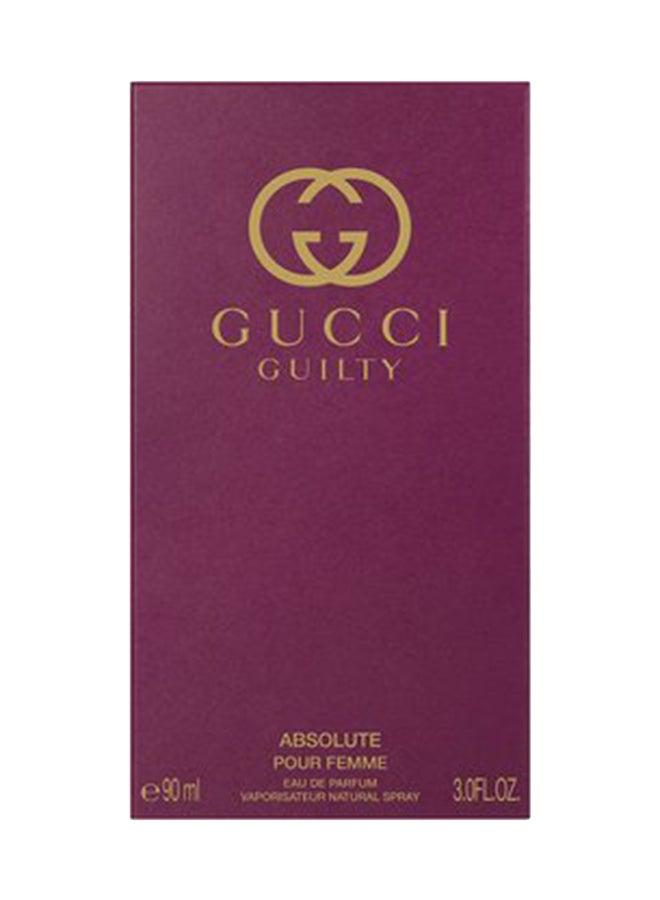 GUCCI Guilty Absolute EDP For Women 90ml - Image 4
