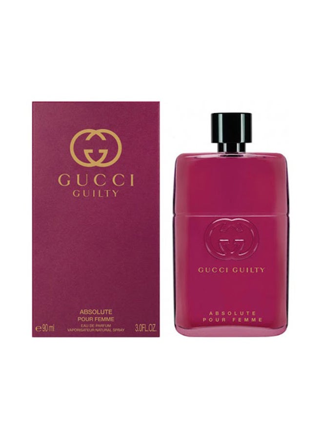 GUCCI Guilty Absolute EDP For Women 90ml - Image 3
