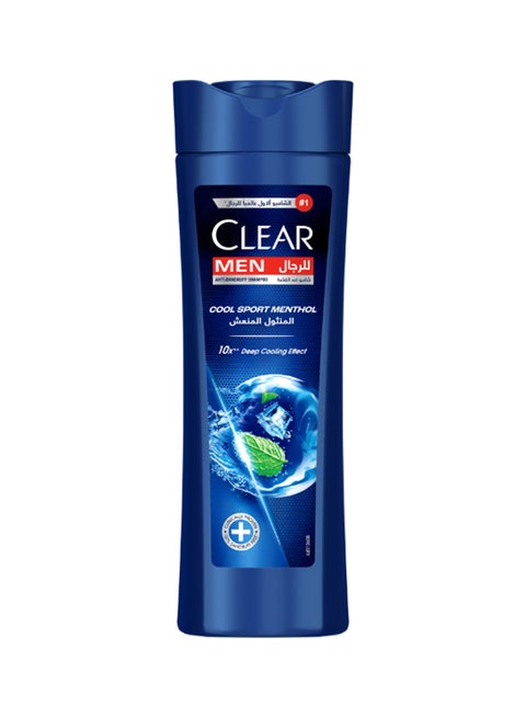 Shampoo For Men, Anti-Dandruff Shampoo, Cool Sport Menthol, 100% Dandruff-Free Hair  And Nourished Scalp 400ml