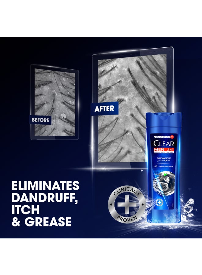 CLEAR Shampoo For Men, Anti Dandruff Shampoo, Deep Cleanse 400ml - Image 5