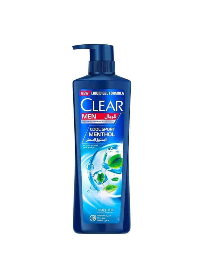 CLEAR Anti Dandruff Shampoo For Men, Cool Sport Menthol, 700ml - Image 1