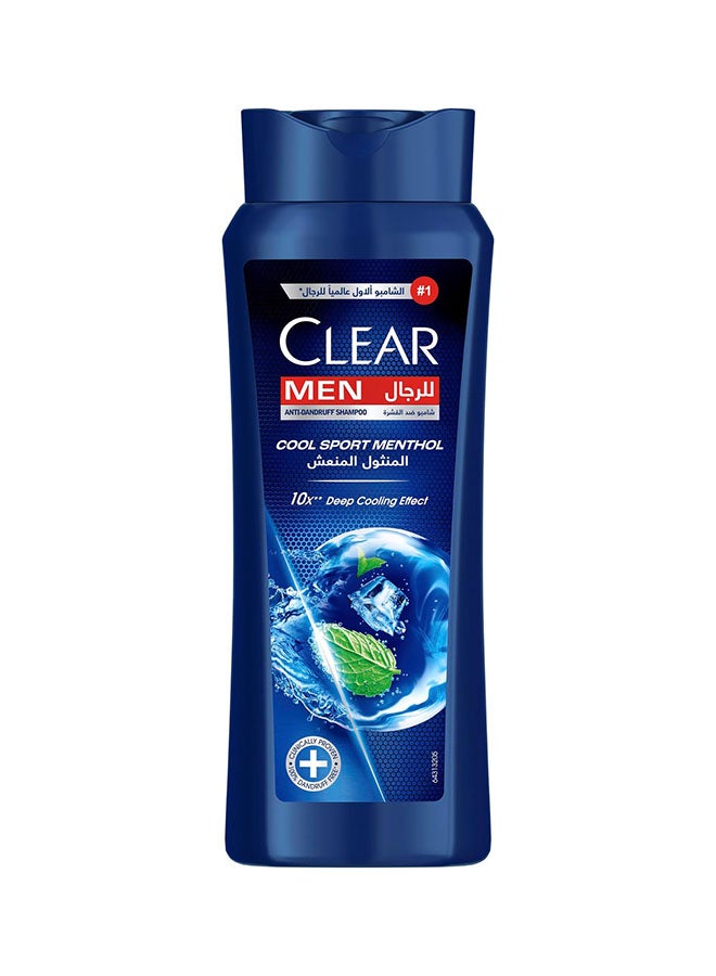 CLEAR Shampoo for men, anti-dandruff shampoo, Cool Sport Menthol, 100% Dandruff-free hair AndNourished Scalp, 600 ml - Image 1