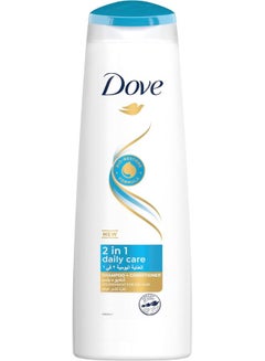 Dove Daily Care 2 in 1 Shampoo + Conditioner 400ml  - Image 1