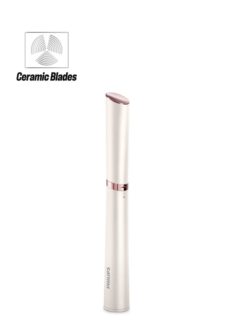 Philips Touch Up Pen Trimmer Ceramic Pearl White One Size - Image 1