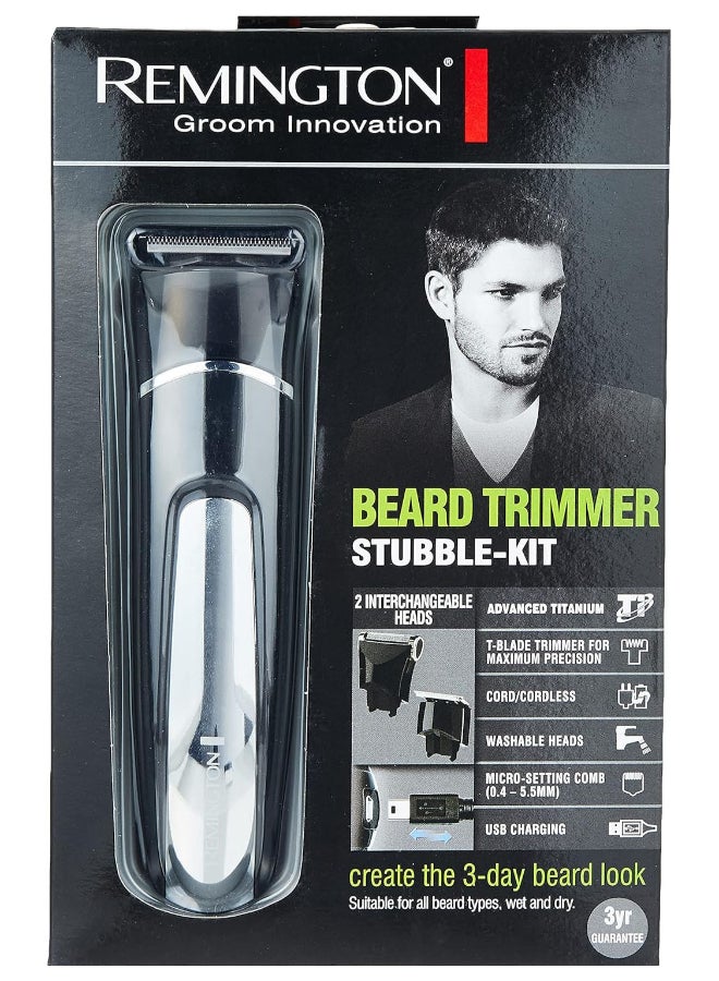 REMINGTON - Beard Trimmer Stubble Kit REMB4110 20.8x12.1x7.5cm - Image 1