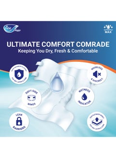 Incontinence Unisex Adult Diaper Brief - Small Waist Size 51-75cm - pnsku/N11076865A/45/_/1716227559/8a92b1e1-03e8-4ba0-af90-b540f683c206