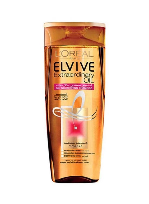 Elvive Extraordinary Oil Smooth Shampoo For Dry And Frizzy Hair​ Instantly Nourish Hair Clear 400ml