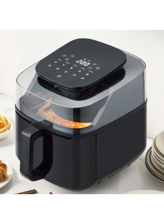 Prestige Air Fryer 5.5 Litre With Transparent Window | Non Stick Coated Frying pan with Grill | Touch Panel with 12 Preset Function 5.5 L 1500 W PR50320 Black  - Image 3