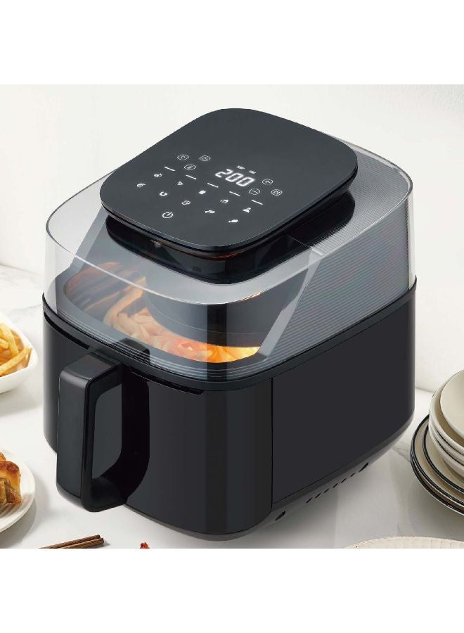 Prestige - Air Fryer 5.5 Litre With Transparent Window | Non Stick Coated Frying pan with Grill | Touch Panel with 12 Preset Function 5.5 L 1500 W PR50320 Black - Image 1