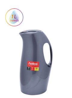 helios Vacuum Flask Metallic Grey 1Liters  - Image 1
