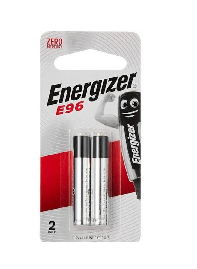 Energizer E96 Max Alkaline AAAA Batteries – Pack of 2 - Image 1