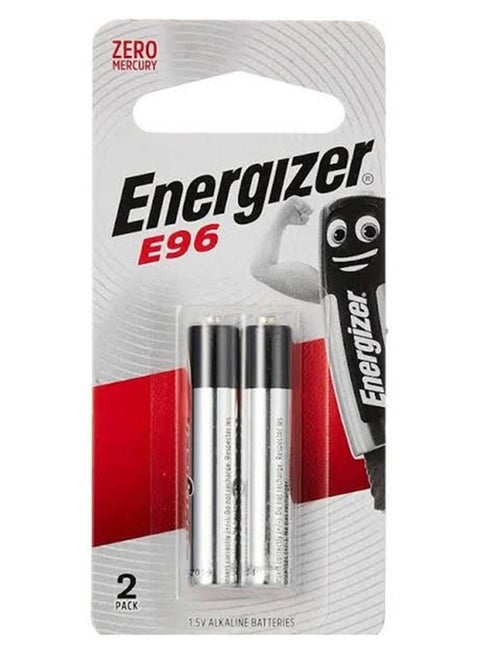 Energizer E96 Max Alkaline AAAA Batteries – Pack of 2