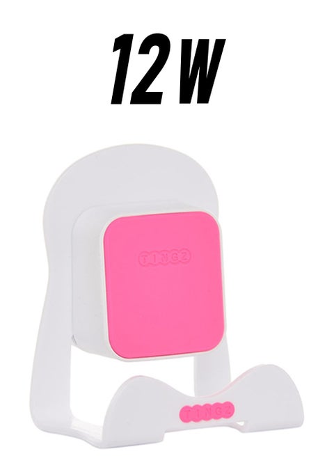 My Charger 2.4A Single USB Wall Stand Charger Hot Pink