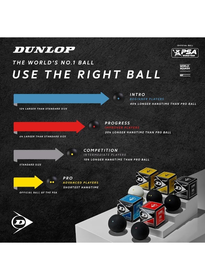 DUNLOP - Intero Squash Ball - Image 1
