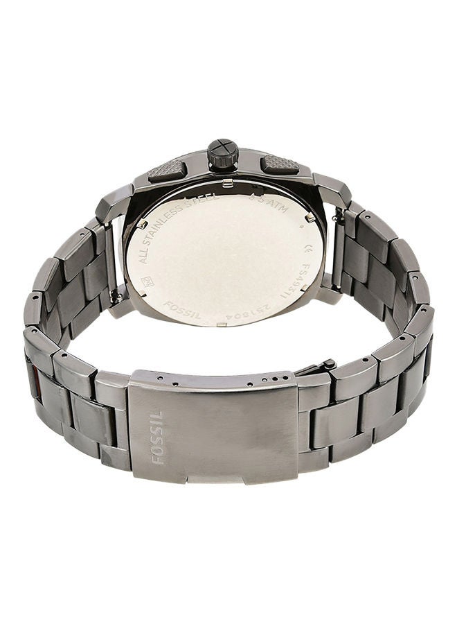 FOSSIL Men's Water Resistant Stainless Steel Analog Watch FS4931 - 45 mm - Gunmetal - Image 2