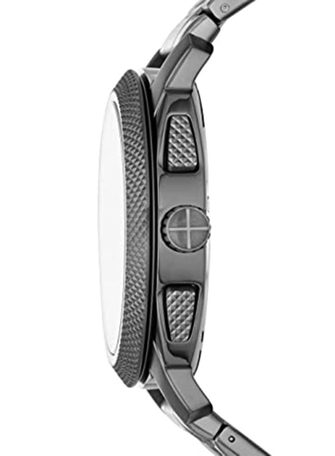 FOSSIL Men's Water Resistant Stainless Steel Analog Watch FS4931 - 45 mm - Gunmetal - Image 5