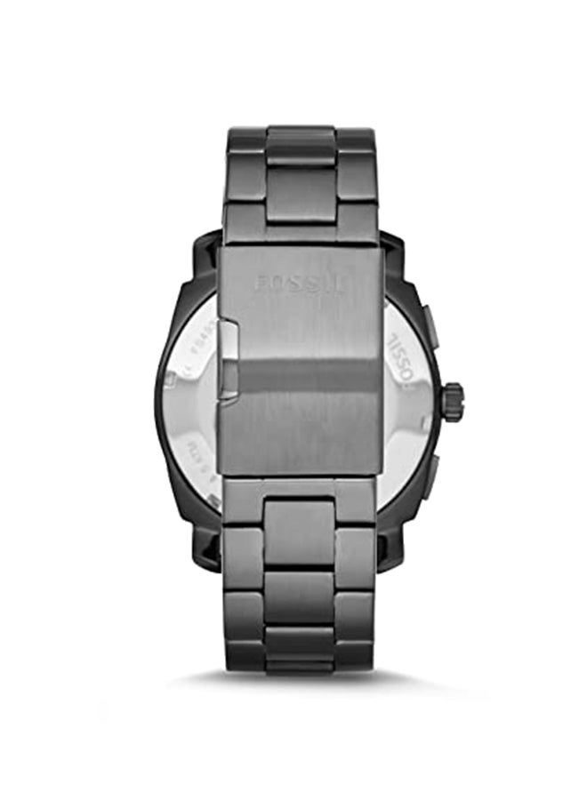 FOSSIL Men's Water Resistant Stainless Steel Analog Watch FS4931 - 45 mm - Gunmetal - Image 4