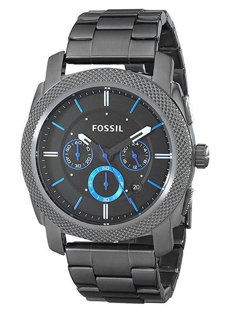 FOSSIL Men's Water Resistant Stainless Steel Analog Watch FS4931 - 45 mm - Gunmetal - Image 1