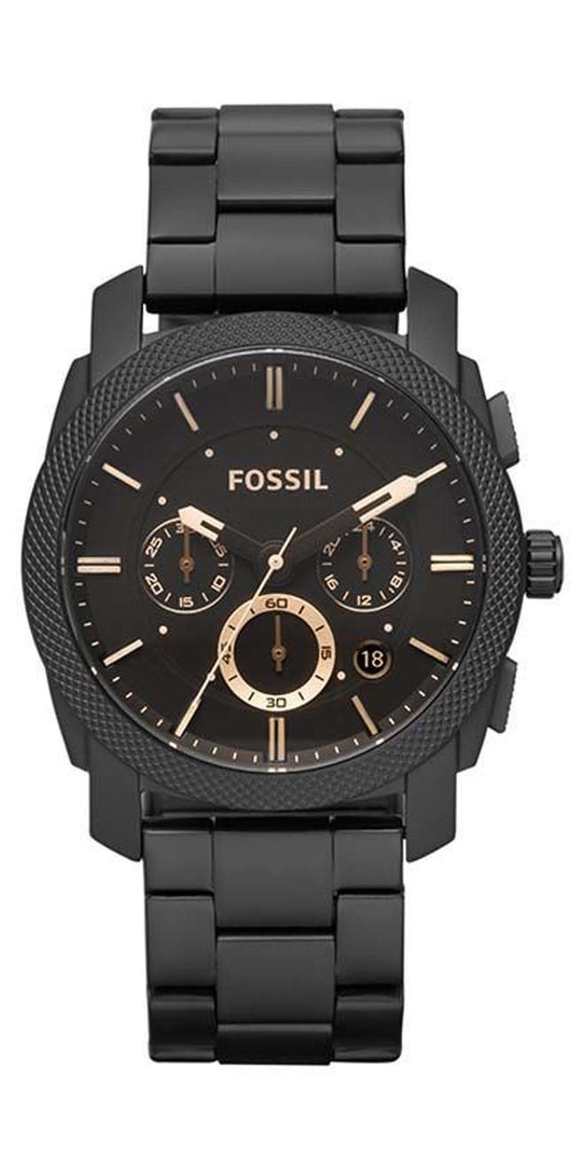 FOSSIL Men's Stainless Steel Analog Watch FS4682 - 42 mm - Black - Image 1