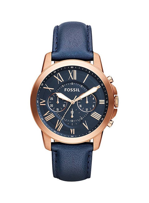 Men's Leather Analog Watch FS4835