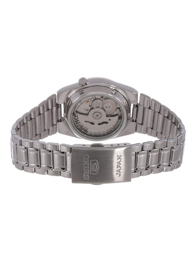 Seiko Men's Classic Round Shape Stainless Steel Analog Wrist Watch 35 mm - Silver - SNK063J5 - Image 2