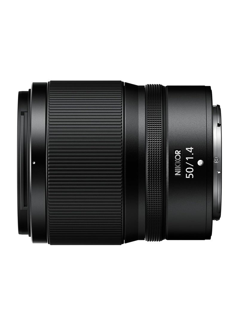نيكون عدسة نيكور برايم سريعة ببعد بؤري 50 مم وفتحة قصوى f/1.4G أسود  - Image 3