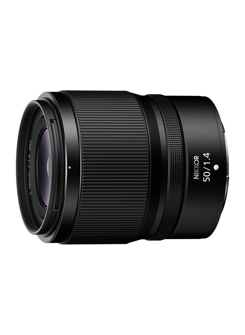 نيكون عدسة نيكور برايم سريعة ببعد بؤري 50 مم وفتحة قصوى f/1.4G أسود  - Image 1