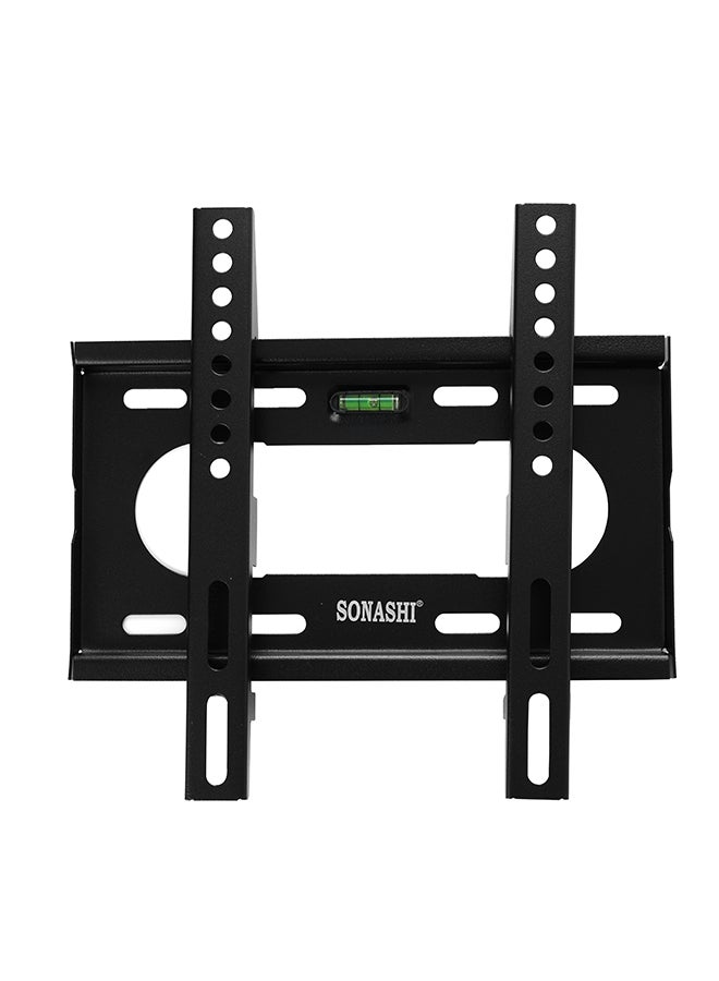 SONASHI Tv Wall Bracket - Suitable For Led/Lcd/Plasma Tvs Perfect For A Tv Size Of 14-37 Inch Swivel Tv Bracket Along With Tilt Angle And Dual Articulating Arms, With Vesa Compatibility Tv Wall Mount Black  - Image 1