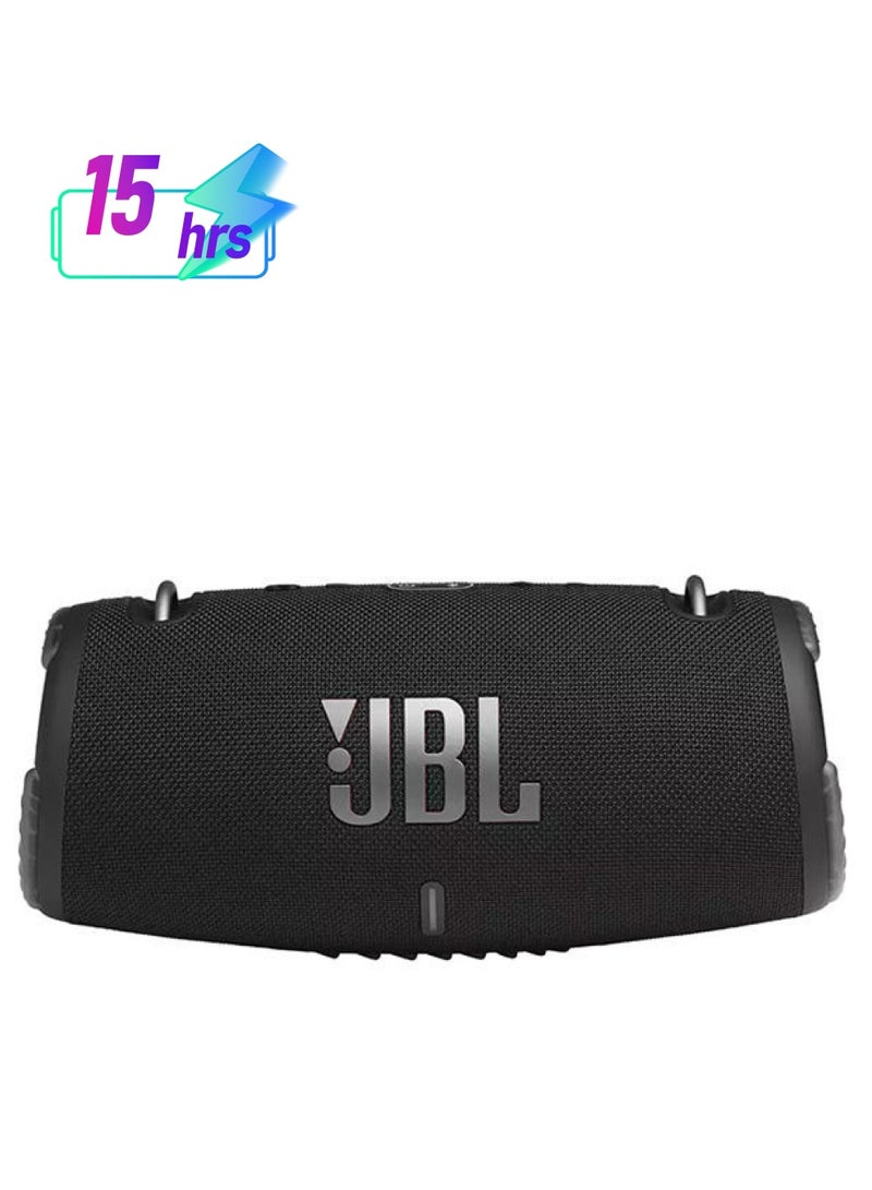 JBL - Xtreme 3 Portable Waterproof Speaker - Massive Pro Sound - Immersive Deep Bass - 15H Battery - Built In Charger Black - Image 1