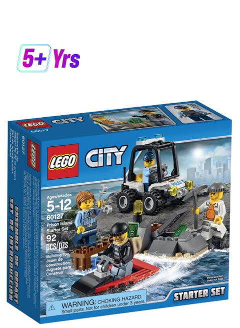 60127 92-Piece Prison Island Starter Building Set 60127 92 5+ Years