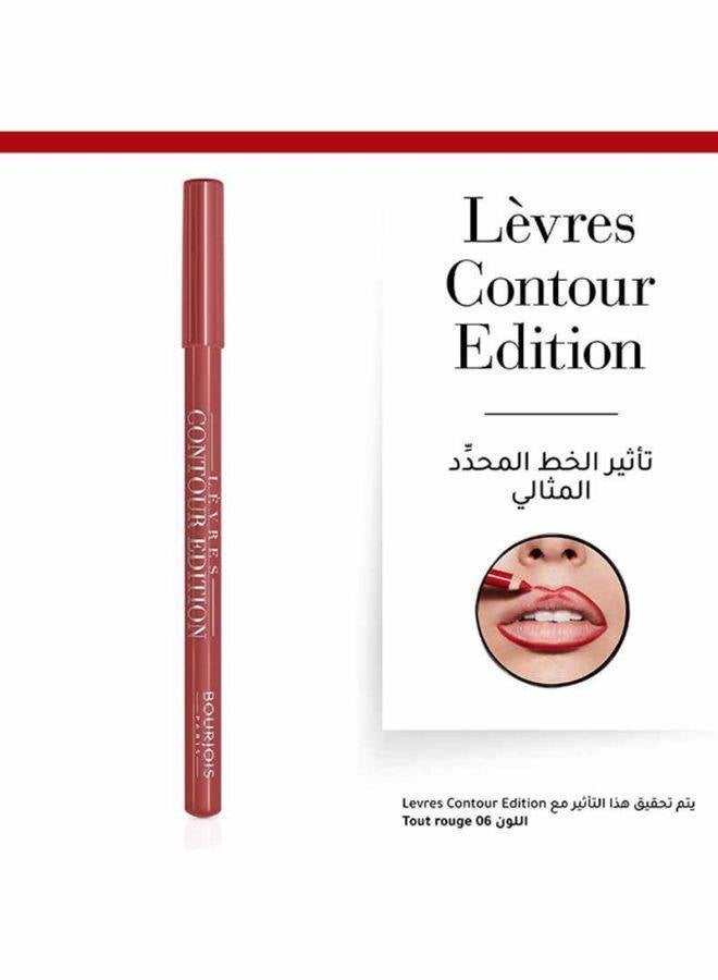BOURJOIS PARIS - Levres Contour Edition Lip Pencil 1.14 g 01 Nude Wave - Image 1