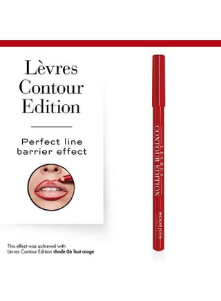 Bourjois Velvet Contour Lip Liner - 1.14 Grams 07 - Cherry Boom Boom - view 4