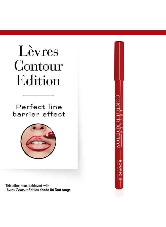 BOURJOIS PARIS Bourjois Velvet Contour Lip Liner - 1.14 Grams 07 - Cherry Boom Boom  - Image 4