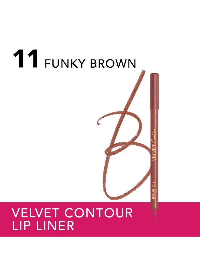 Levres Contour Edition Lip Pencil 1.14 g 11 Funky Brown - pnsku/N11114146A/45/_/1709714704/46018b56-7f9a-4c5d-b6f8-6a29d44925b1