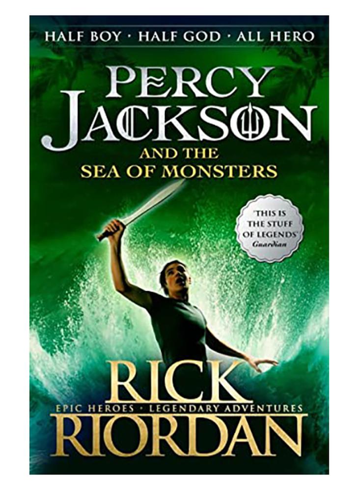 رواية بيرسي جاكسون آند ذا سي أوف مونسترز غلاف ورقي الإنجليزية - 04/07/2013