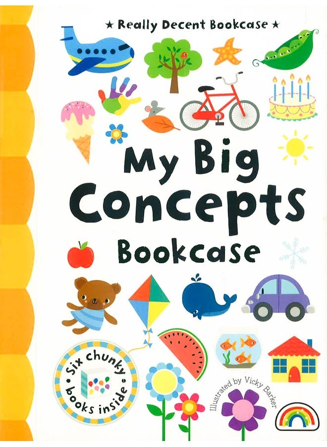 My Big Concepts Bookcase - Board Book English by Philip Dauncey - 22/05/2015 - Image 1