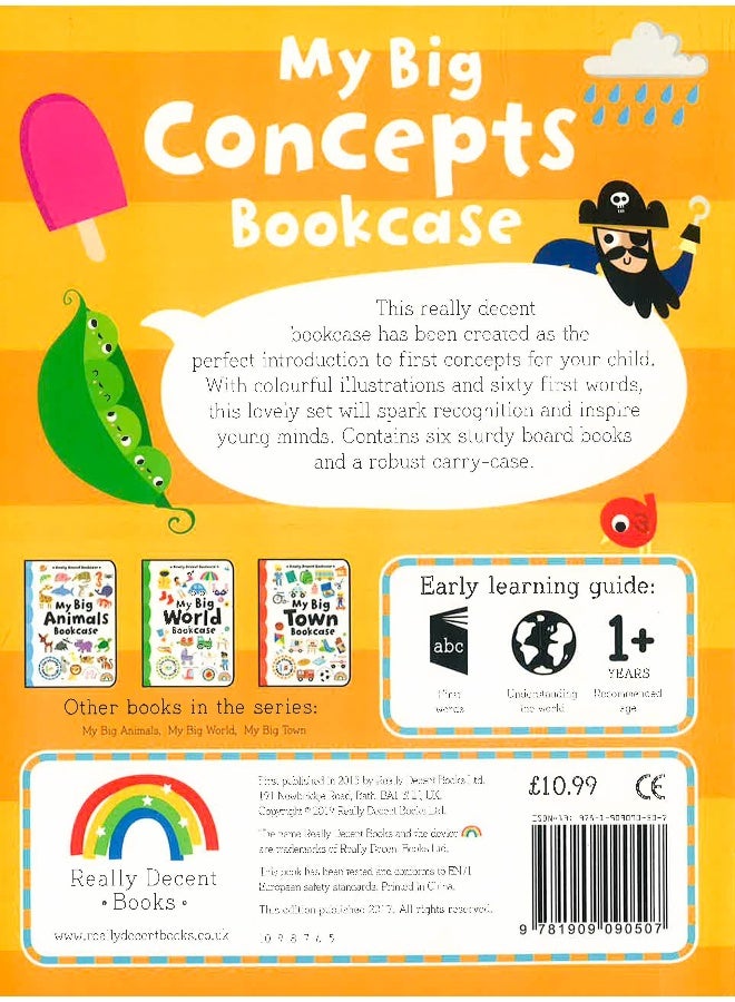 My Big Concepts Bookcase - Board Book English by Philip Dauncey - 22/05/2015 - Image 2
