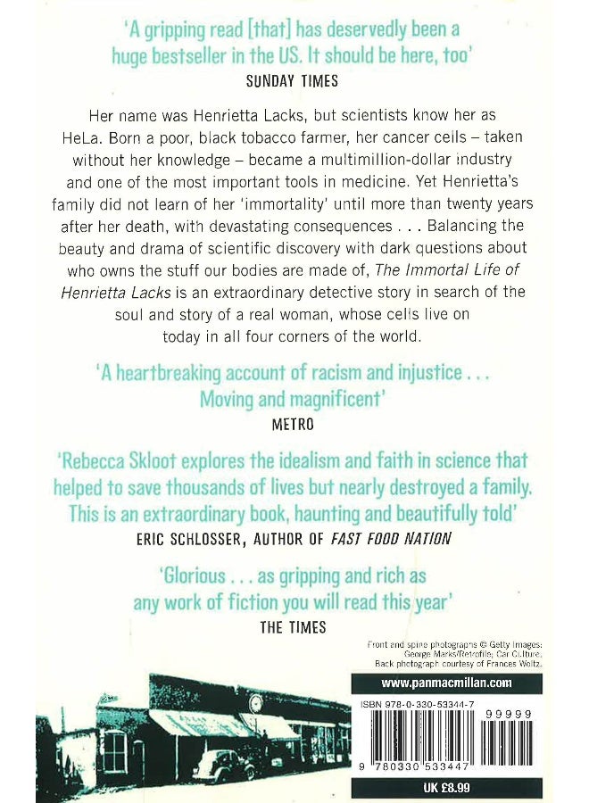The Immortal Life of Henrietta Lacks - Paperback English by Rebecca Skloot - 01/01/2011 - Image 2