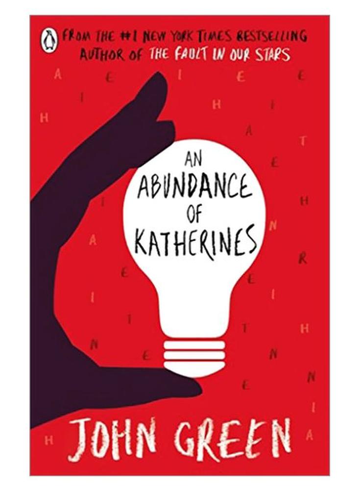 رواية أن أبوندانس أوف كاثرينز لجون جرين غلاف ورقي الإنجليزية - 2015-11-12