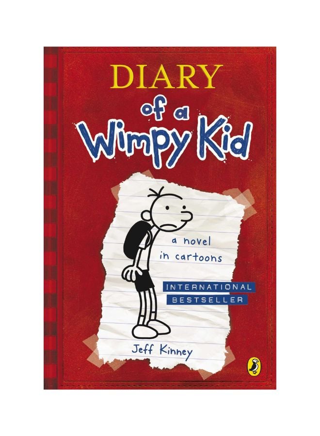 Diary Of A Wimpy Kid - A Novel In Cartoons Paperback English by Jeff Kinney - 39514  - Image 1
