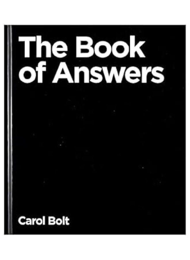 The Book of Answers Hardcover English by Carol Bolt - 36596