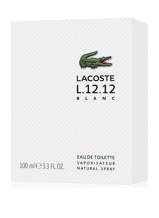LACOSTE L.12.12 Blanc-Pure EDT For Men 100ml - Image 3