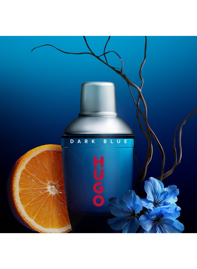 HUGO BOSS Dark Blue EDT 75ml - Image 4
