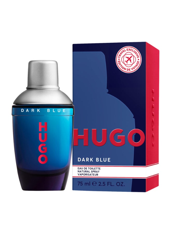 HUGO BOSS Dark Blue EDT 75ml - Image 2