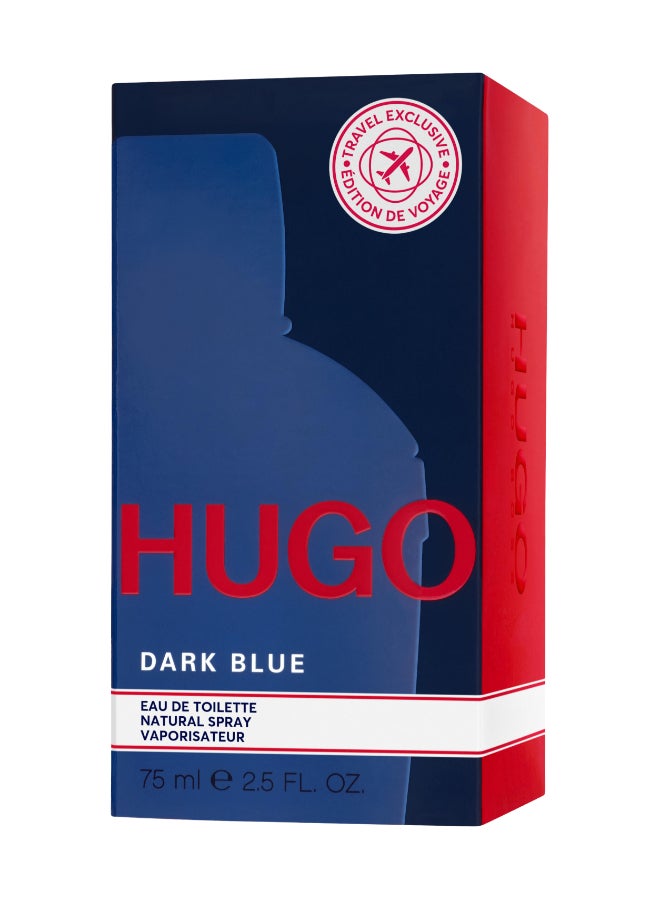 HUGO BOSS Dark Blue EDT 75ml - Image 3
