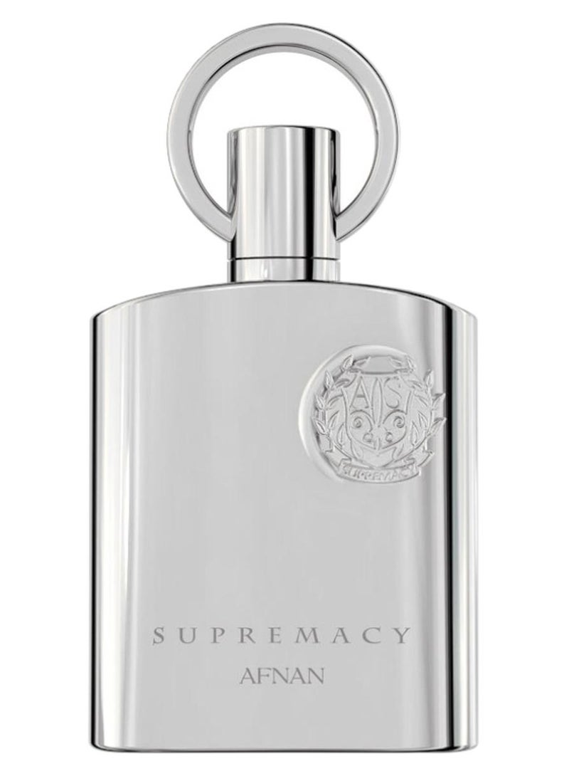 AFNAN Supremacy Silver Eau De Parfum for Men, 100 ML 100ml - Image 1