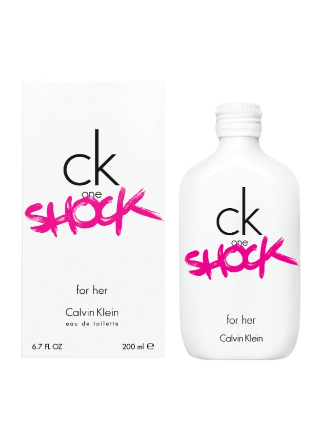 CALVIN KLEIN - One Shock EDT 200ml - Image 1