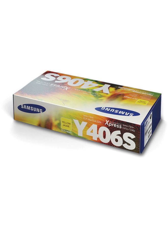 سامسونج حبر طابعة CLT-Y406S أصفر - Image 3