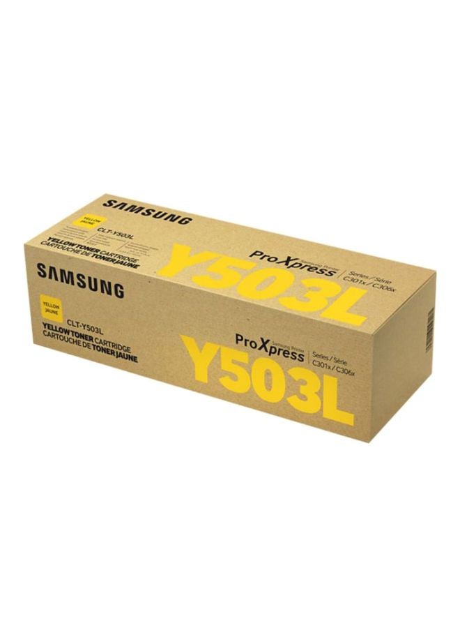 Samsung CLT-Y503L Ink Toner Cartridge Yellow - Image 2