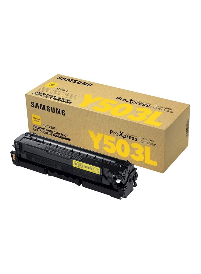 Samsung CLT-Y503L Ink Toner Cartridge Yellow - Image 3